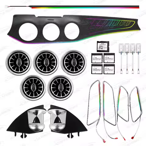 Upgrade Symphony 256 Color Car Interior Ambient Light for Mercedes Benz CLA W117 GLA W156 X156 Acces