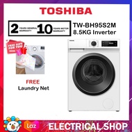 Toshiba Washing Machine TW-BH95S2M 8.5KG Inverter TWBH95S2M front load Washer like LG Samsung (Free Laundry Net)
