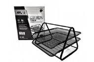 READY STOCK!! APLUS Metal 2 Tier Letter Tray Metal 2 Tier Document Tray ~ PER SET