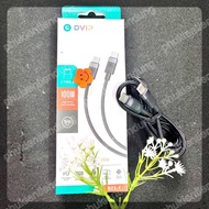 100W C-C DVIP BZ2-T Fast Charging Cable Anti-break Thick Fiber for SS, iP 16 Pro Max 16E 15 Plus