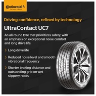 Continental UltraContact UC7 R16 195/50 195/55 205/50 205/55 205/65 215/55 225/55 235/60 (with insta