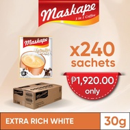 Maskape Extra Rich White 3 In 1 Coffee 30g (240 pcs)