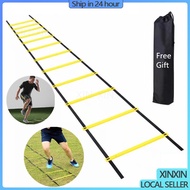 Football Training Equipment Agile Ladder Adjustable Size Soft Ladder Speed Step Training Ladder Bask