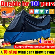 【 Durable for 100 years 】Ultra Thick Waterproof Motorcycle cover uv and waterproof motorbike cover o