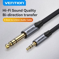 Vention 3.5mm to 6.35mm Adapter Aux Cable for Mixer Amplifier Guitar Bi-direction 6.5 Jack to 3.5 Jack Male to Male Audio Cable