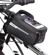 Bicycle Front Beam Bag Mountain Bike Cellphone Storage Bag Bicycle Front Hanging Carry Bag Waterproof Pannier Bag Cyclin