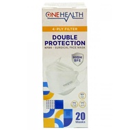 ONE HEALTH KF94 4-PLY DOUBLE PROTECTION MEDICAL MASK 20 PCS