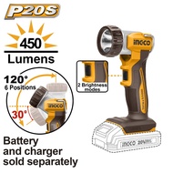 INGCO 20V Portable Lithium-Ion Work Lamp CWLI2038, CWLI2058
