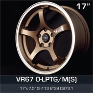 AD 17 inch 7.5JJ 5X113 ET38 ORI CAR SPORT RIMS WHEELS VR67