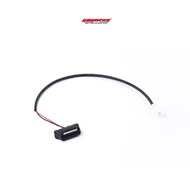 [GOWORKS] LED Water License Plate Light Drop-Shaped Modified Rear Frame Dedicated Eu Certification