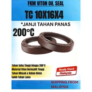 FKM VITON OIL SEAL TC 10x16x4 TC 10*16*4