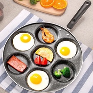 Egg Frying Pan 7 Non-Stick Pan Divided Cells