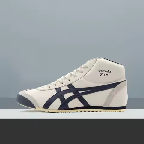 Onitsuka Tiger Mexico Mid Runner: Simple,Versatile,Comfortable, and Lightweight High-Top Sneakers—Un