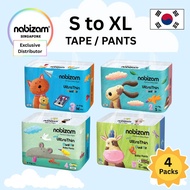 [4 Packs] UltraThin DualFit Summer Diaper Pants (S-XL)
