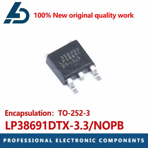 LP38691DTX-3.3/NOPB Patch TO-252-3 3.3V 500MA low voltage difference regulator