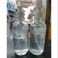 เจลล้างมือ Kisse'  แอลกอฮอล์ 70% ขนาด 500 ml ขวดสีขาว