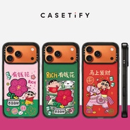 Crayon Money Flower Acrylic Phone Case For iPhone 1 7Pro Max 17 Air 16 Plus 15 14 13 12 Shockproof P