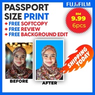 Passport Photo / Gambar Passport (Waterproof)