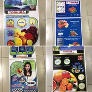 Toshiba refrigerator stickers - Toshiba refrigerator stickers (part 1)