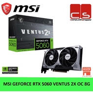 MSI GeForce RTX 5060 VENTUS 2X OC 8G GDDR7 GRAPHIC CARD