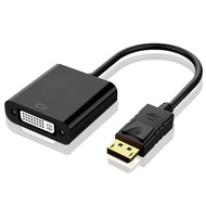 1080P DP to DVI Adapter DisplayPort Display Port to DVI Cable Adapter Converter Male to Female for M