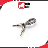 ddHiFi BC44Pro, Upgrade Balanced Cable: 4.4mm Pure Silver + OCC Hybrid Cable with Titanium Housing (