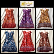 PS2 (Size 2XL) (Putri remaja Y.T.C) Baju Tidur Batik / Batik Night Dress - Cotton Indonesia (Buatan 