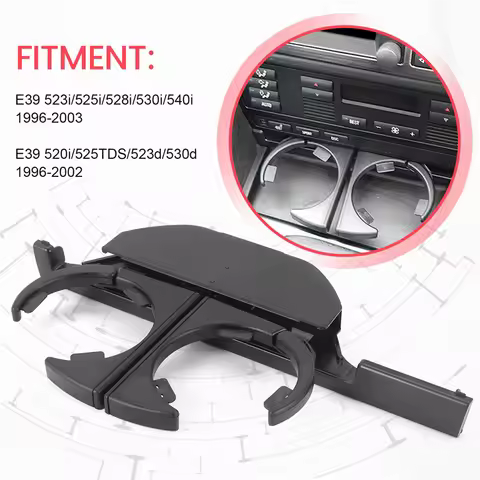 B08A-Front Right Cup Holder For RHD BMW E39 525I 523I 520I 530I 540I 51168190206
