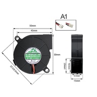 Brand New AV-F5015LS 5CM Turbo Blower 5015 Ultra Quiet Humidifier Fan 24V 0.06A