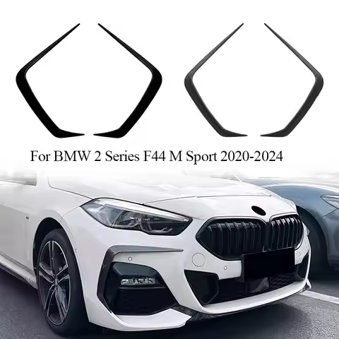 Car Front Bumper Spoiler Wind Knife For BMW 2 Series F44 M Sport 2020-2024 Car Side Splitter Air Ven