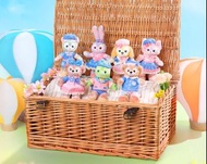 香港迪士尼春日Duffy/Shelliemay/Stellalou/Linabell/Gelatoni/Cookieann/Olu掛件公仔kc