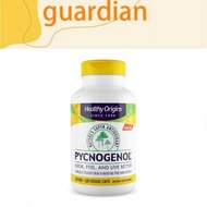 Healthy Origins Pycnogenol 150mg 120 Veggie Capsules | Patented French Maritime Pine Bark Extract Na