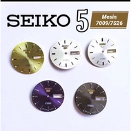 Seiko5 Automatic 7s26/7009 Watch Plate Watch Dial