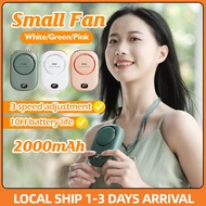 2000mah Kipas Portable USB Mini Fan Upgrade Version Digital Display Neck Fan Destop fan kipas mini 风