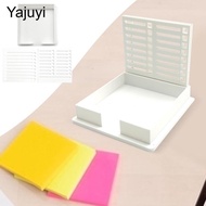 [Yajuyi] Sticky Note Stencil Sticky Note Holder for Organization to Do Lists Desk