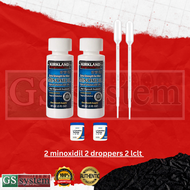 2 MINOXIDIL 5% 2 PIPETTES 2 SACHETS LCLT