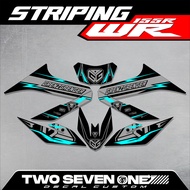 Yamaha WR 155 Striping - List of WR 155 - 30 sticker variations