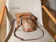 COACH 蔻馳新品 dempsey 抽繩小號水桶包