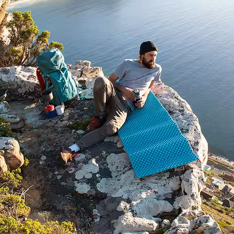 Naturehike Thicken Egg Created Mattress Aluminum Membrane Foldable Camping Moisture-Proof Pad Foldin