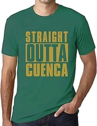 Men's Graphic T-Shirt Straight Outta Cuenca Eco-Friendly Limited Edition Short Sleeve Tee-Shirt Vint