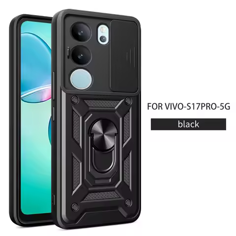 For Vivo V29 Case Vivo V29 Pro Cover Vivo v29 v29 pro Magnetic Ring Holder Armor Phone Case Slide Ca