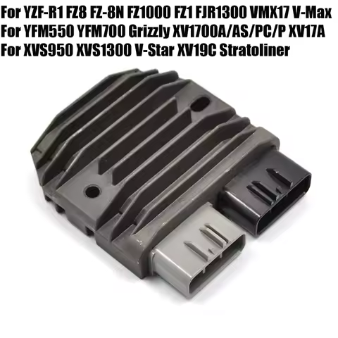 Regulator Rectifier For Yamaha YFM550 YFM700 Grizzly 550 700 YZF-R1 FZ8 FZ1 FJR1300 YXR7F Rhino 700 