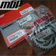 DRIVE CHAIN KIT GER GEAR SET RX KING F1ZR VEGA RXS RXZ 4ST-WE01A-B0 BELAKANG 37 T 4ST-F5437-00 DEPAN