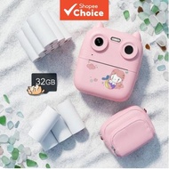 Kids Camera 10X Digital Zoom Front Rear Dual Cameras Music Player Games For Kids