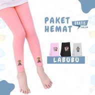 [ECONOMIC PACKAGE] - Premium Girls' Character Motif Leggings Ages 1 - 12 Years Premium Spandex Labub