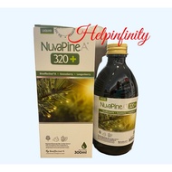 (Exp 8/26) NuvaPine A 320+ Liquid with Gooseberry & Loganberry 300ml / NuvapineA 320mg Caps