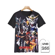 Gundam T-shirt Children's and Adult Clothes GUNDAM Robot 3D Printing LP3D-266