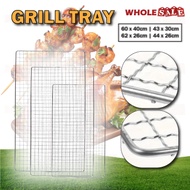 Jaring BBQ Stainless Steel BBQ Barbecue Grill Net BBQ Jaring Besi BBQ Grill Mesh Barbeque Wire Net