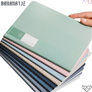 BANANA1JZ 4Pcs A5/B5 Notebook, Thickened Horizontal Line Inner Page Notepad, High Quality 36 Sheets 