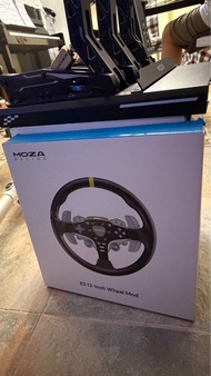 MOZA R9 V2 軚盤底座 + ES 軚盤 + CRP腳踏